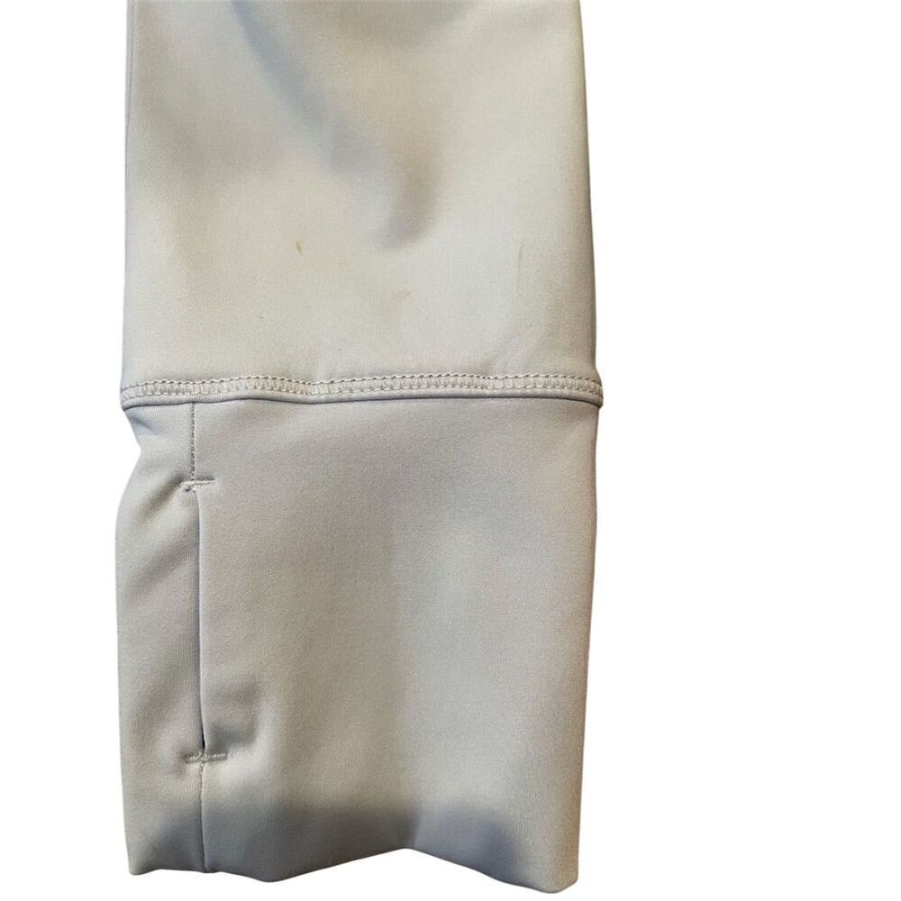 Avia Women's Track Jacket Size L Silver Sport-Wick Stretch Pullover - Picture 4 of 10